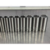 Juego De 11 Dados Largos Husky 6 Puntas 3/8 Sae 1/4-7/8in Plateado