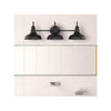 Lámpara De Tocador De 3 Luces Elmcroft 29in Hampton Bay Negro