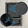 Nicho Para Ducha Empotrable 63.5x43x9.5cm Doble Repisa Negro