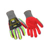 Guantes Anticorte Y De Impacto Ansell 065 Talla L Original Rojo