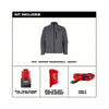 Chaqueta Calefactable Milwaukee M12 Talla L M100g-21l Gris Gris L