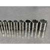 Set Dados Husky 1/4 Hexagonal Sae Profesional 11 Pzas Plateado