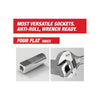 Dados Milwaukee 3/8 Milimétricos 10 Piezas Acero Cr-v