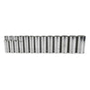 Juego De 13 Dados Largos Husky 12 Puntas 1/2 Sae 3/8-1 1/8 Plateado