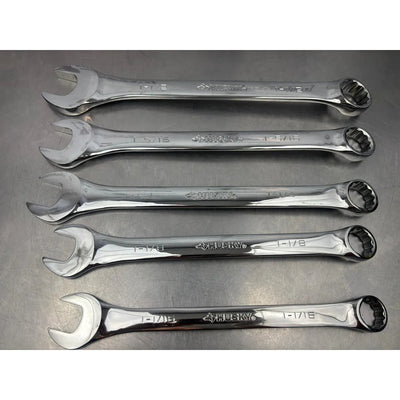 Llaves Combinadas Husky Jumbo Sae Heavy Duty 5 Pzs Plateado