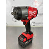 Llave De Impacto 1/2 M18 Fuel Milwaukee 2967-21b 1500 Ft-lb Rojo 60