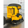 Lijadora Orbital Dewalt 20v Xr Brushless 1/4 Hoja Inalámbric Amarillo 0