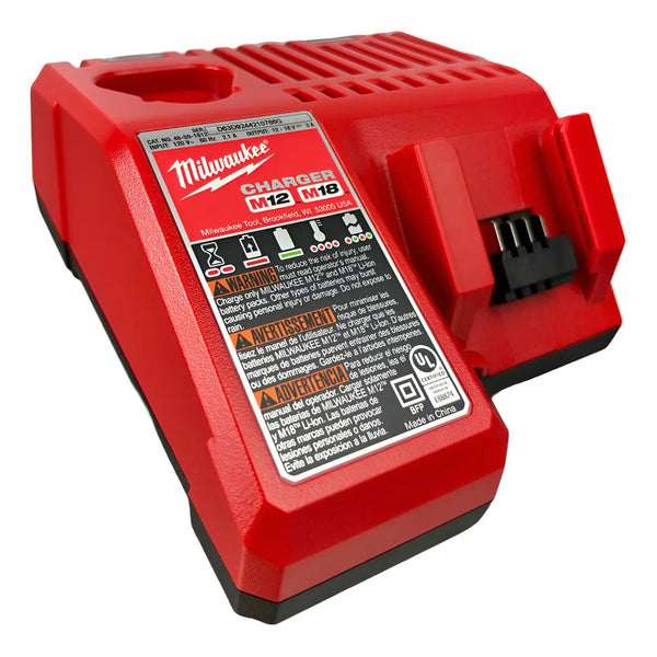 Cargador Original Milwaukee 12v/18v M12-m18 48-59-1812