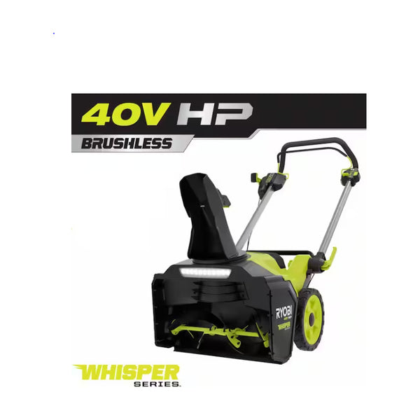 Quitanieve Ryobi 40v 21in Whisper Hp Potente Inalámbrico