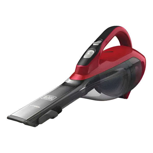 Aspiradora Inalámbrica Black+decker 10v Compacta Hlva320j26 Rojo/gris