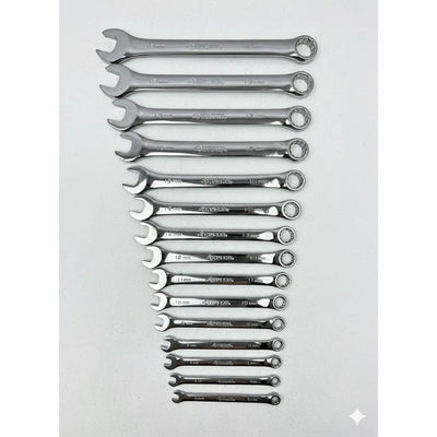Juego Llaves Husky Métrico Completo 15 Pzs Heavy Duty Plateado