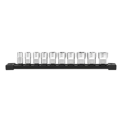 Dados Milwaukee 3/8 Milimétricos 10 Piezas Acero Cr-v