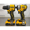 Kit Taladro Impacto Dewalt Atomic 20v Brushless Dck225d2 Amarillo 60