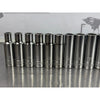 Juego De 14 Dados Largos Husky 12 Puntas 1/2 Métrico 9-24mm Plateado