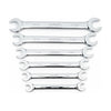 Juego 6 Llaves Para Tuercas Abocinadas Husky Métricas 9-21mm Plateado