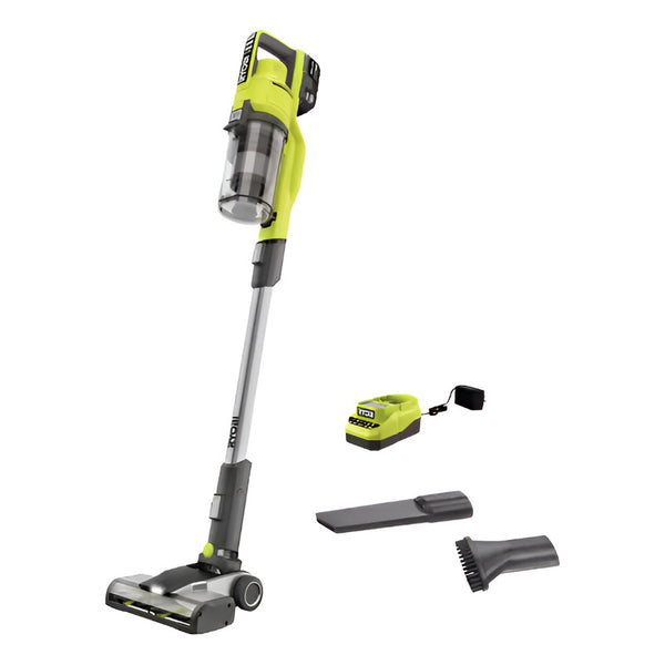 Aspiradora Inalambrica Ryobi 18v + Bat 4ah /cargador Pcl720k Verde Claro