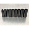 Juego De 9 Dados Impacto Husky 3/8 Sae Largos 1/4 A 3/4  Inc
