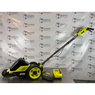 Bordeadora Ryobi 40v Hp Brushless 9in Ry40760 Kit Verde