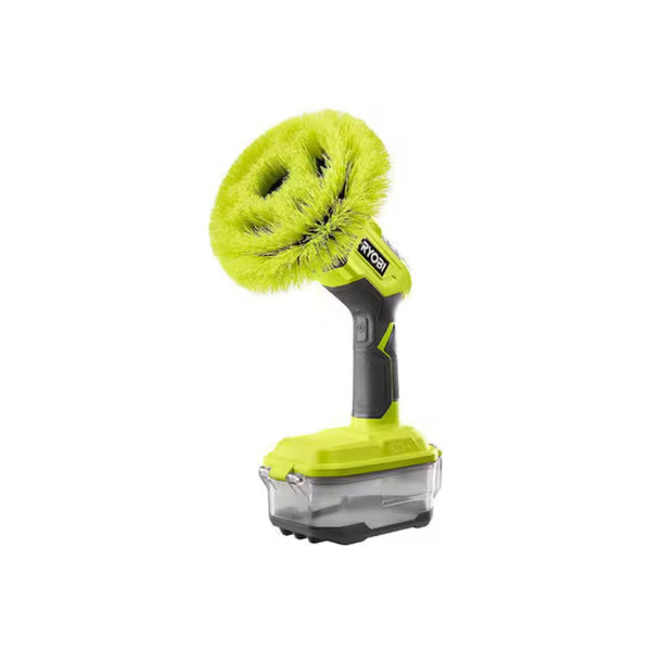Cepillo Fregador Ryobi 18v Inalámbrico P4510 Solo Equipo Verde Lima