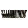 Juego 11 Dados Largos Husky 1/4 Sae 6 Puntas