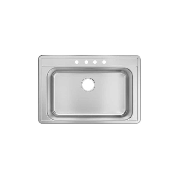 Tarja Fregadero Cocina Acero Inoxidable 85x55 Cm Empotrable Gris