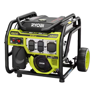 Generador Ryobi Ry904500 3600w Portátil Sensor Co