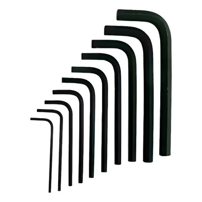 Juego De Llaves Hexagonales Husky Milimétricas 1.5-10mm 10pz Negro