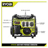 Generador Ryobi Ry904500 3600w Portátil Sensor Co