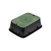 Caja Rectangular Con Tapa Para Valvula De Riego 35 X 48 Cm