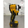 Atornillador Impacto Dewalt Atomic 20v 1/4 Brushless Dcf850b Amarillo
