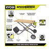 Mesa Estación De Trabajo Móvil Ryobi Speed ​​Bench Stm202 Verde