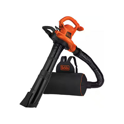 Sopladora Aspiradora Trituradora Black+decker 250mph Bebl700 Naranja