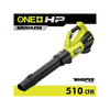 Sopladora Inalambrica Ryobi 18v Hp Brushless Pbllb01 Verde Lima