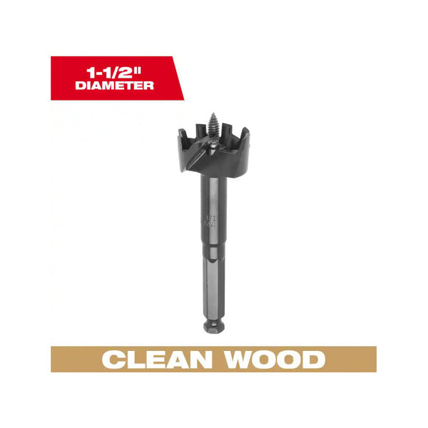 Broca Acero Para Madera 1-1/2 Pulgadas Milwaukee 48-25-1502