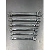 Juego 6 Llaves Para Tuercas Abocinadas Husky Métricas 9-21mm Plateado