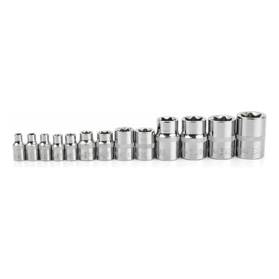 Juego 13 Dados Torx Hembra Husky E4-e24 Multiencastre