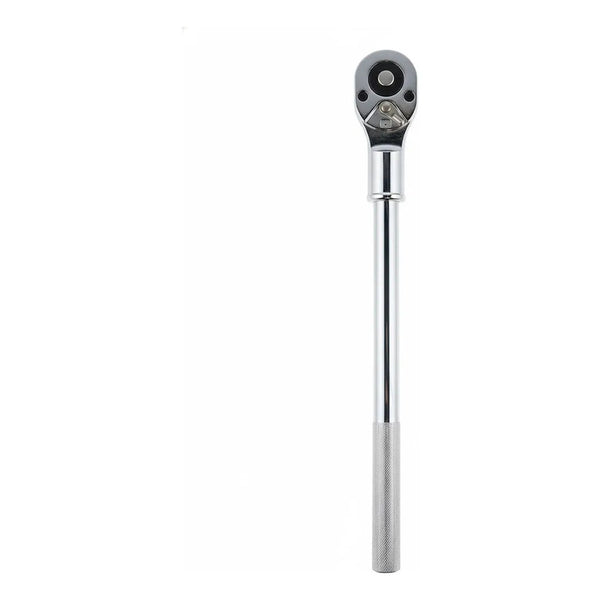 Matraca Husky 3/4 Profesional Extra Larga 50cm Industrial Plateado