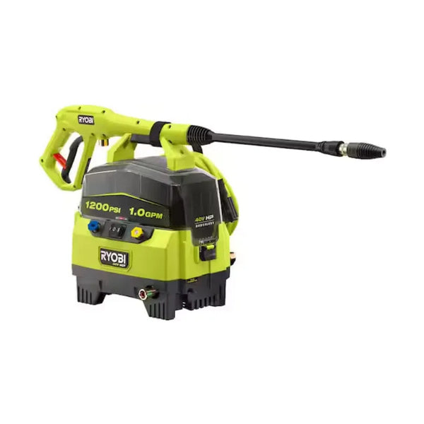 Hidrolavadora Ryobi 40v 1200 Psi Portátil Ry40hppw12b Verde Lima