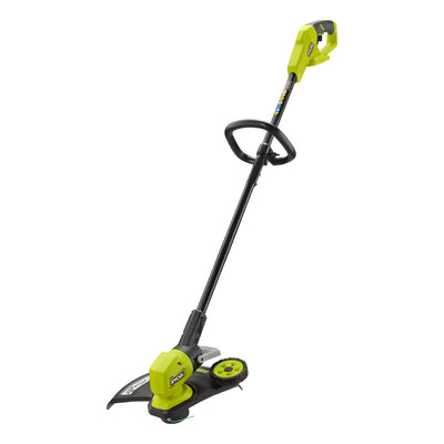 Desbrozadora Bordeadora 18v Inalámbrica Ryobi P20018b Verde Lima