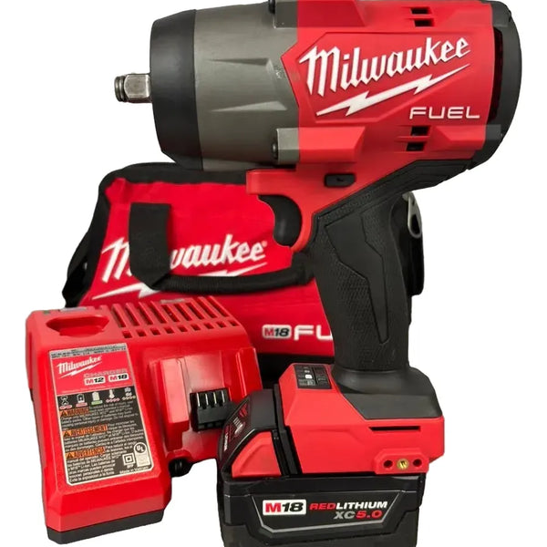 Llave De Impacto 1/2 M18 Fuel Milwaukee 2967-21b 1500 Ft-lb Rojo 60