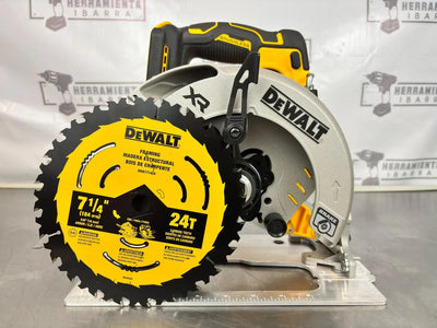 Sierra Circular Inalambrica Dewalt Xr 20v Dcs590b 7-1/4 Amarillo 0