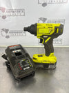 Destornillador De Impacto Hexagonal Ryobi 18v P235avn Bat1.5 Verde 60