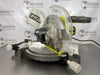 Sierra Ingletadora Compuesta Ryobi 10in Led Ts1346 Luz Led