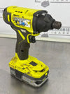 Destornillador De Impacto Hexagonal Ryobi 18v P235avn Bat1.5 Verde 60